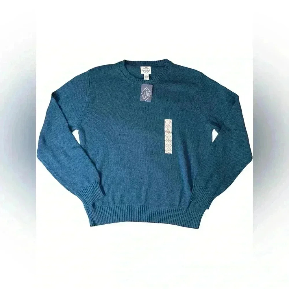 NWT St. John’s Bay Men’s Crew Neck Pullover Sweater